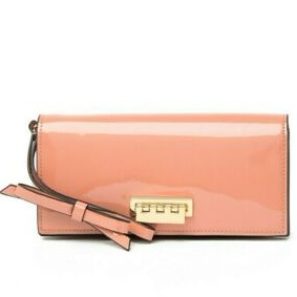 ZAC Zac Posen Earthette Patent Leather Wristlet